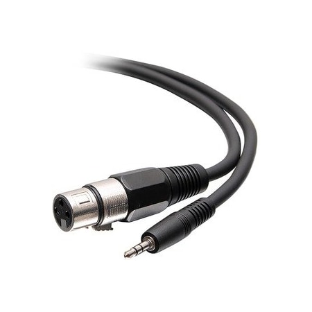 C2G M TRS 3.5mm to F XLR Cable 6ft 41470C2G